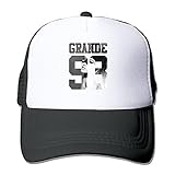 Gorra de béisbol. Feruch Jade Custom Adjustable Malla Ariana Singer Grande Cute Dibujos Animados Póster 433 Sports Visor Cap Black Black
