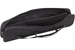 Oniissy Custodia per arco Ricurvo Takedown Borsa impermeabile con tracolla Custodia protettiva in tela nera per sport all'aperto di caccia