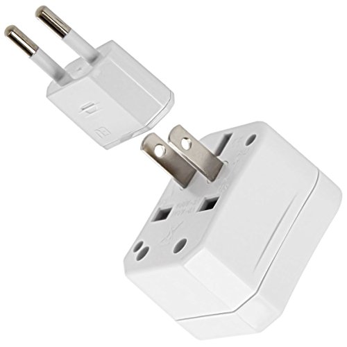 INIBUD Universal Reiseadapter kompakt Immer die passende Steckdose auf Reisen dabei! Für USA, China, Japan, Kanada, Australien, UK GZRA-MG0054-01601YR - 3