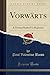 Produktbild Vorwärts: A German Reader For Beginners (Classic Reprint)