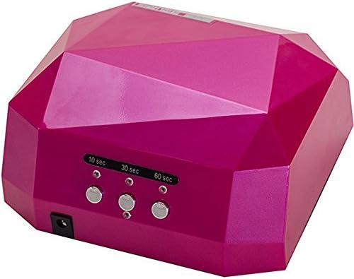 Nail Polish Dryer, Diamond 36W UV+LED Lamp Polish Dryer With Timer Setting, Full Induction Nail Light Gel Nails Quick-drying Curing For Hands and Feet For Salon Professional And Personal Nail Care
