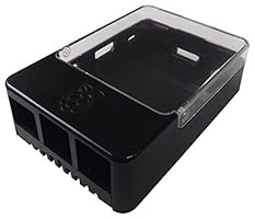 Raspberry Gehäuse für Pi Type B+/B2/B3/HAT schwarz