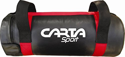 Preisvergleich Produktbild Carta Sporttasche für Fitnesstraining, MMA, Boxen, Crossfit, Fitness, Schwarz, 25 kg
