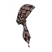 Produktbild Amorar Chemotherapie Hut, Womens Floral gedruckt Twist Plissee Hair Wrap Stretch Turban Baumwolle Chemo Sleep Cap, Turban Hut Cap Haar Wrap,EINWEG Verpackung