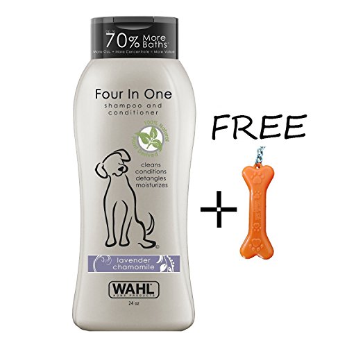wahl four in one dog shampoo