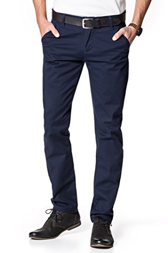 mens navy blue slim fit chinos