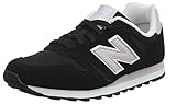 Tipo de tacón: Plano New Balance 373, Zapatillas para Mujer, Negro (Black/Light Cashmere Blg), 39 EU