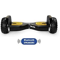 Nilox Doc Self Balance Scooter Elettrico Off Road Plus con Certificazione UL 2272, connessione Bluetooth, Nero
