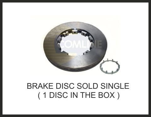Daf Fts 85.460 12.9 Rear Brake Disc Single Year 10/2005-> Lyr