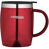 Thermos 187094 - Taza de café térmica, 0,45 l, color rojo
