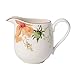 Produktbild Villeroy & Boch Mariefleur Tea Kleines, Geschirr aus Hochwertigem Premium in Pink und Grün und Orange, 150 ml Milchkännchen, Porzellan, Weiß, 13 x 13 x 12 cm,