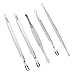 ACEVIVI Professional Blackheads Whiteheads Remover Extractor Facial Tool - Stainless