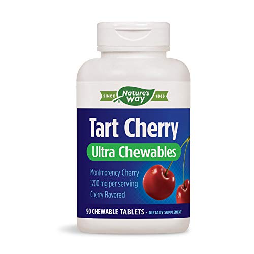 Tart Cherry Ultra Chewable Enzymatic Therapy Inc. 90 Chewable Tablet