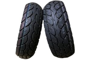 CASABIKE Allwetter Roller Reifen Set 120/70-10 TL 54L & 100/80-10 TL 51J (M+S) kompatibel mit Piaggio Zip kompatibel mit und vielen weiteren Modellen