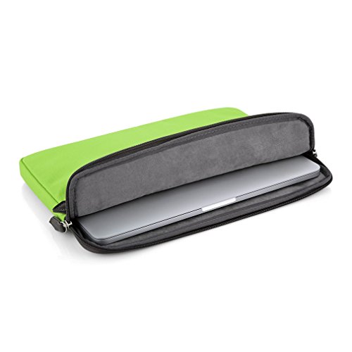 Caison 15.6 zoll Klassisch Tragbar Laptop Sleeve Case Hülle Beutel Für 15.6″ Notebook Computers (Gruen) - 5