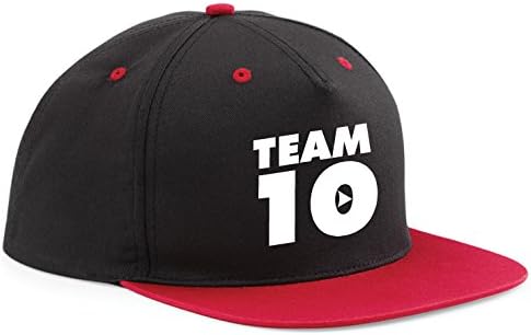 Snapback Hat Cap Team 10 Jake Paul Logan Logang JP Youtuber 7 Colours
