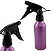 CostMad Spray Bottle 200ml Aluminum Water Plants Flowers Hairdressing Barber Hair Beauty Salon Pump Action Trigger Sprayer Adjustable Nozzle (Purple)