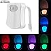 Produktbild LED WC-Nacht Licht, as-fashion WC-Leuchte Colorful Sensor Motion aktiviert Home WC Badezimmer Nacht Lampe, Washroom WC-Schüssel Licht, Sensor Sitz Nachtlicht 8-color Änderungen