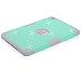 Produktbild Kasit [2017 Neueste Ankunfts] Apfel iPad Mini 4 Hülle, 3in1 Sparkle Sterne Serie Hybrid Bling Rhinestone Dual Layer Soft Silikon + Shockproof Kombi Hybrid Hard Starre PC Schutzhülle für iPad mini 4 -Mint Grün + Grau