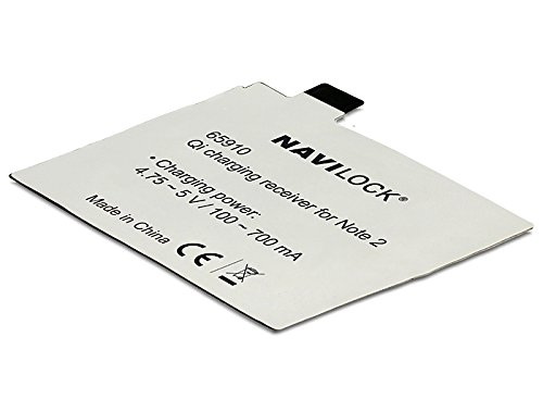 Preisvergleich Produktbild NAVILOCK Mobile Qi kabelloser Ladeempfänger Note2