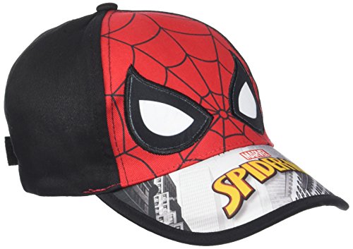 Spiderman Chicos Gorra de béisbol - Negro - 52
