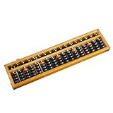 La fiabilidad profesional va hacia atrás: este calculador clásico de abacus/soroban es el abacus en forma clásica, con el sistema utilizado antes de números modernos que todavía se utiliza en partes del mundo por los comerciantes, comerciantes y empleados.