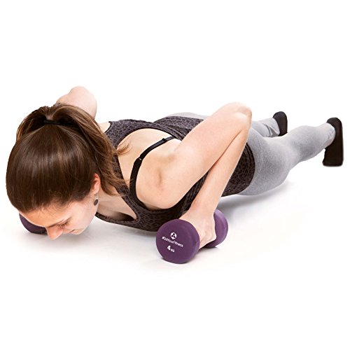 2er-Set Hanteln 0,5kg, 0,75kg, 1kg, 1,5kg, 2kg, 3kg & 4kg / rutschfeste & griffige Neoprenoberfläche »Peso« Kurzhanteln (Aerobic-Gewichte) in verschiedenen Gewichts- und Farbvarianten. Das Hantelset besteht aus 100% Eisen – Die Gewichte bzw. das Kurzhantel-Set eignen sich für Gymnastik, Fitnesstraining, Physiosport & Heimtraiing. Das Hantelpaar ist schön griffig, einfach zu reinigen & resistenz gegen Schweiß & Feuchtigkeit - 6