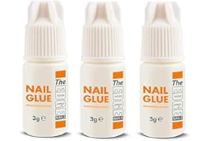 The Edge 3G Adhesive False Super Strong Nail Tips - Pack of 3