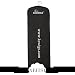 Neitsi® K.S WIGS Wooden Hair Extensions Hanger for Virgin Hair & Clip in Hair Extensions 2 Clips Adjustable (Black Hanger + Black Bag)