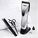 Omega 20705 Mens Cordless Rechargeable Hair Clipper Trimmer Mains Powered Silver