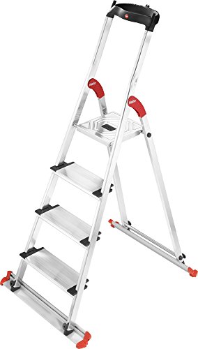 Preisvergleich Produktbild Hailo Leiter Garden&Home 4Stuffen, Arbeitshöhe: 2,60 m