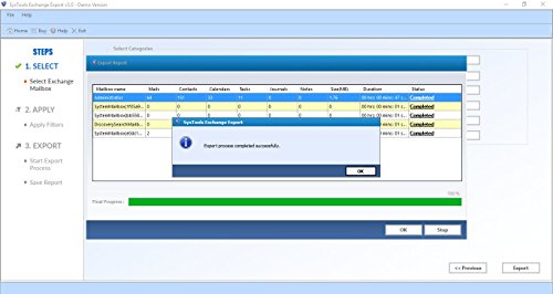 Exchange Export