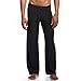 Produktbild Swallowuk Herren Schlafanzughose Hose Lang Unterwäsche Casual Hosen Nachtwäsche Pyjamahose Verstellbarem Elastik Bund Schlafen Yoga Sport Pants (L, Schwarz)