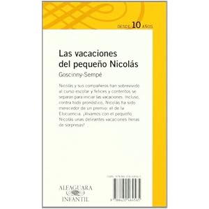 Las vacaciones del pequeño Nicolás (Proxima Parada 10 Años)