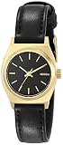 Nixon Damen-Armbanduhr Small Time Teller Analog Quarz Leder A509010-00