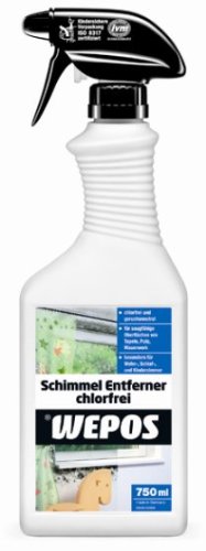 Wepos 2000000206 Schimmel Entferner Chlorfrei 750 ml