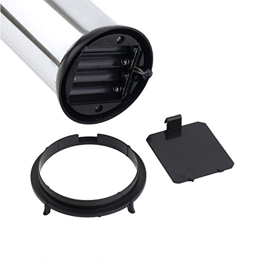 Automatische Seifenspender mit Infrarot Sensor, Calar 280 ML Edelstahl Hands Free Touchless Dispenser Sensor Shampoo Seife Flüssig Spender für Küche Badezimmer Büro Hotel Countertops, Silber (Silber) - 5