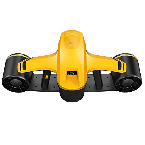 Seaflyer Scooter subacuático eléctrico 1.0 Amarillo RoboSea 45 Metros de Profundidad 2 velocidades 60min de Funcionamiento 64116015