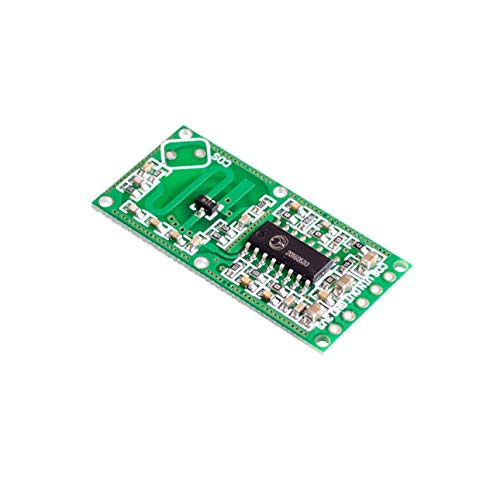 Preisvergleich Produktbild Ballylelly-RCWL-0516 Doppler-Radarsensor-Bewegungsmelder Mikrowellenmodul für Arduino-Induktionsschalter für den menschlichen Körper Intelligente Erkennung von