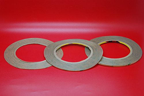 3M 9495LE Double Coated High Performance Acrylic Adhesive Tape for Mobile Phones, Tablets, DIY, Craft (1mm)