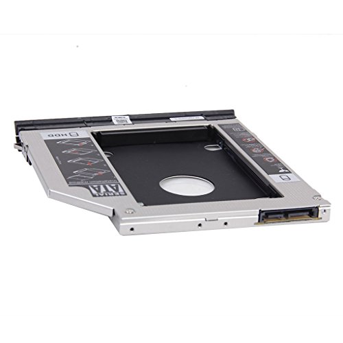 2nd HDD Klammer – SODIAL(R)2nd HDD Klammer Fuer Dell E6420 E6520 E6320 E6430 Mit Auswerfer + Luenette - 4