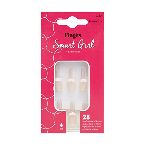 Fing'rs Smart Girl French Tip, 1er Pack (1 x 24 Stück)