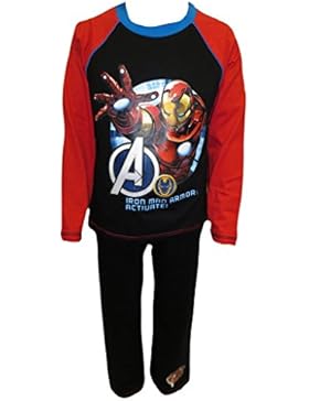 Marvel Avengers Iron Man Jungen Schlafanzug,
