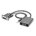 Produktbild GEESENSS VGA auf HDMI Konverter Adapter mit Audio Übertragung 1080P HDTV mit Micro USB Stromversorgung
