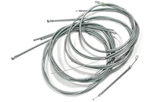 MOTOCAPUANO Kit de cables de funda para bornes de cambio de embrague completo Vespa 50 Special PK