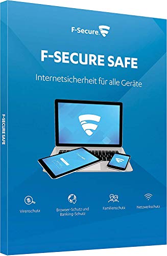 Preisvergleich Produktbild F-Secure SAFE Internet Security - 1 Jahr / 3 Gerät (Aktivierungscode in Box Verpackung )