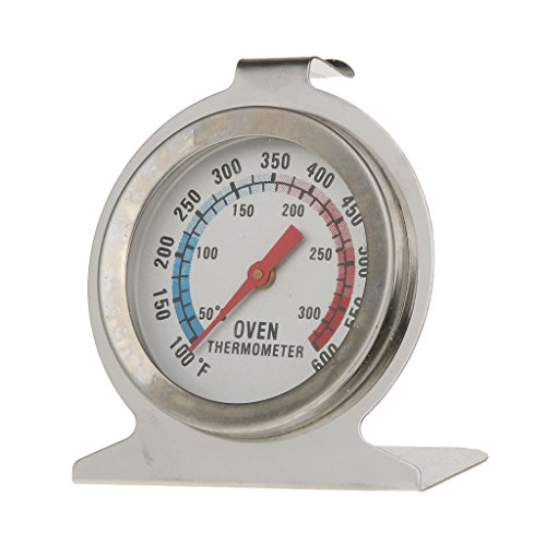 Gazechimp 50~300°C Edelstahl Thermometer Backofen Grill Ofen Küchen Bratenthermometer - 3