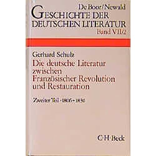 [PDF] Download Geschichte der deutschen Literatur von den Anfángen bis zur Gegenwart- Bd.7/2- Die deutsche Literatur zwischen Französischer Revolution und Restauration Kostenlos