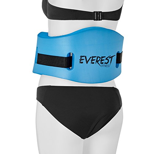 EVEREST FITNESS Aqua-Jogging-Gürtel für Wassersport und Schwimm-Training, sichere Schwimm-Hilfe bis 100 kg Körpergewicht, universell verstellbar, aus hochwertigem Schaumstoff mit 2 Jahren Zufriedenheitsgarantie – Schwimm-Gürtel / Water-Jogging-Gürtel / Tiefwasser-Jogging-Gürtel / Schwimmgürtel - 4