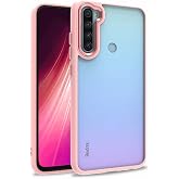 Zore Xioami ile uyumlu Redmi Note 8 Kılıf Flora Kapak Rose Gold